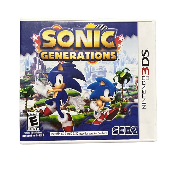 Nintendo Other - Sonic Generations Nintendo 3DS Game 2011